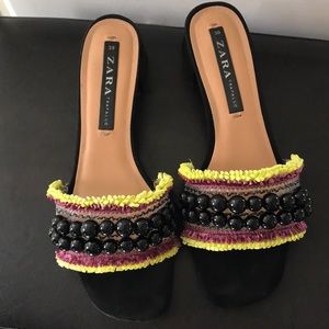 Zara Beaded Sandals